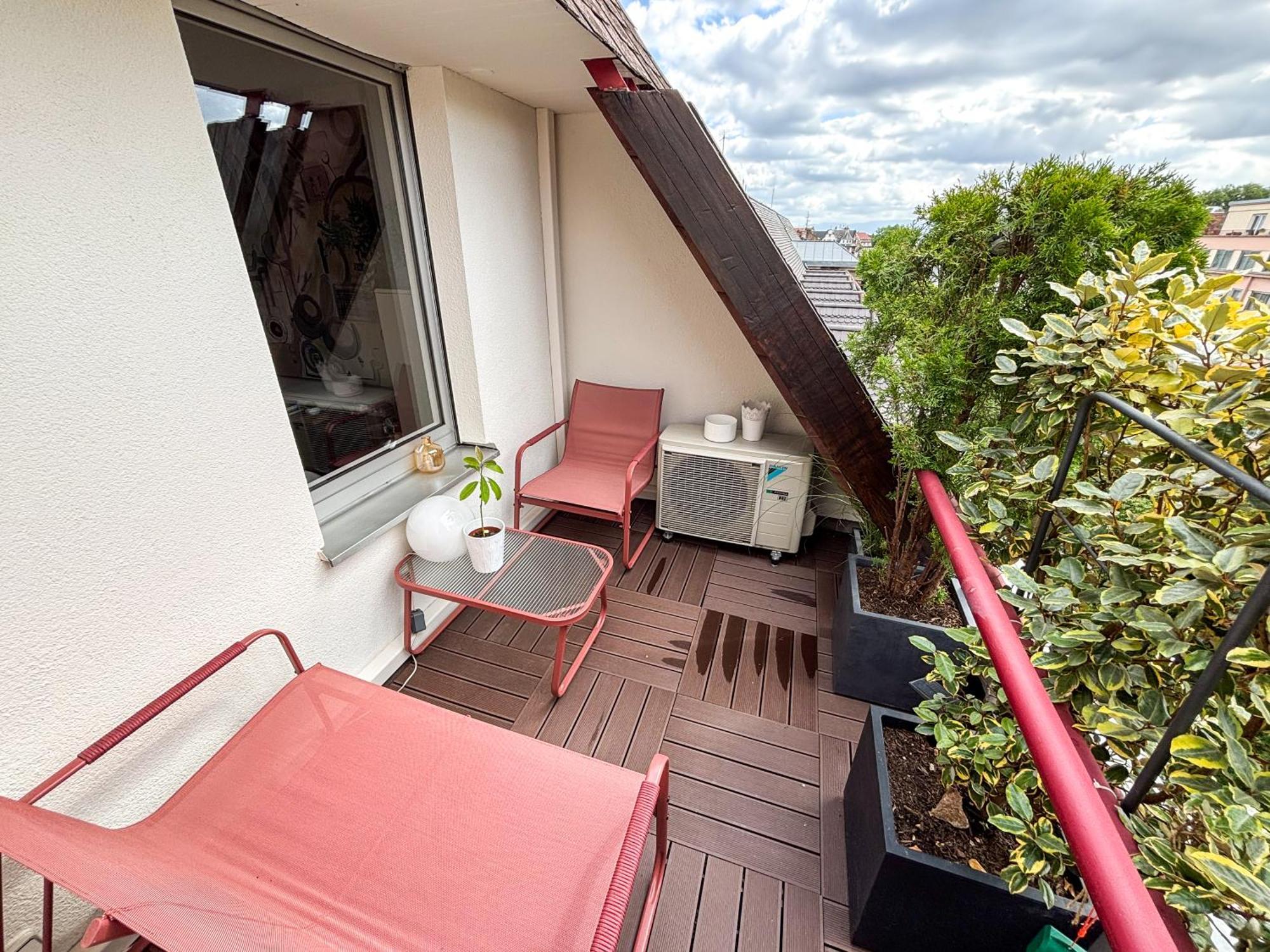 Apartment L'attique - Terrasse Panoramique - Acces Transports En Commun - Centre - Commerces A Proximite *