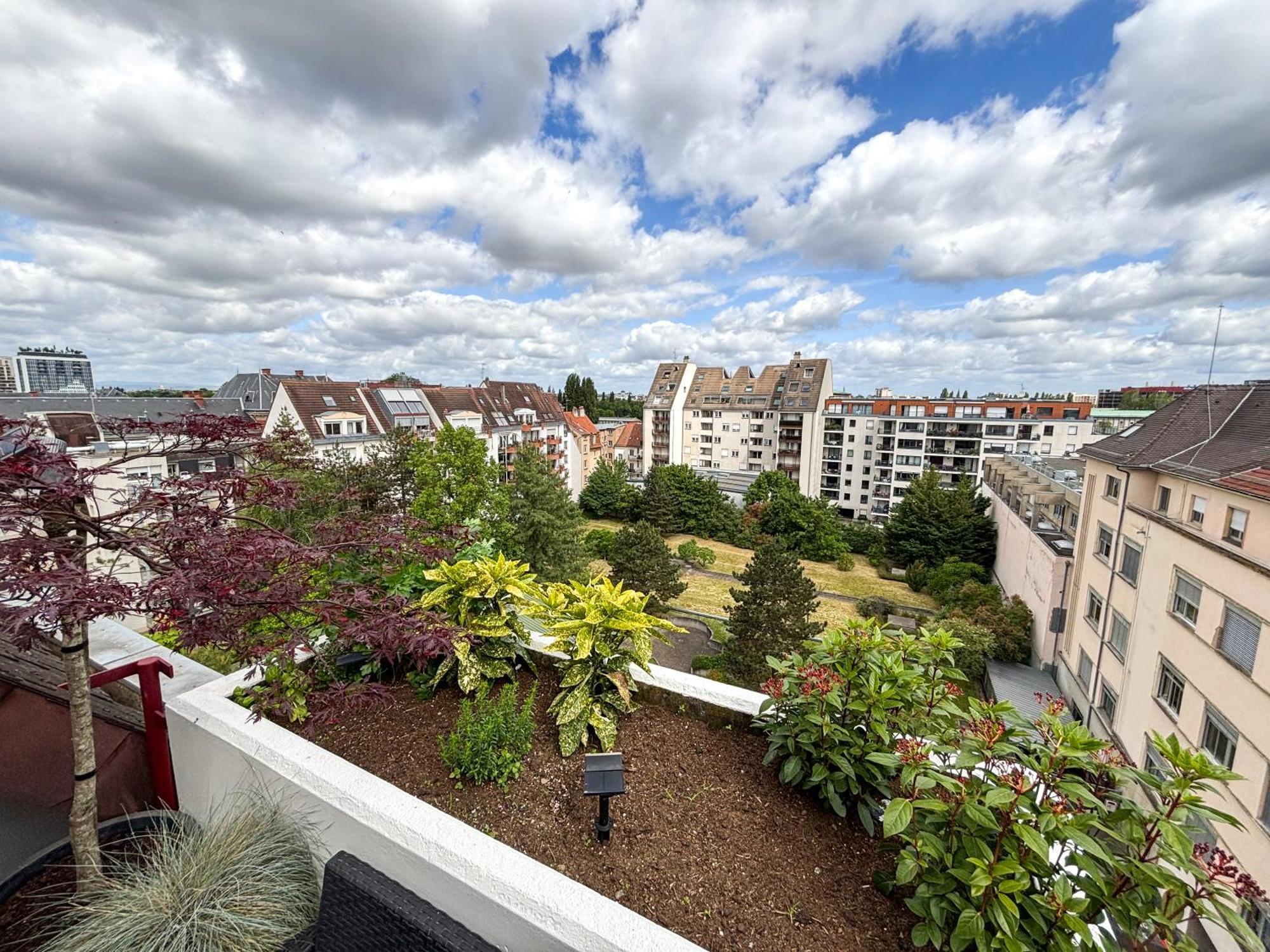 L'attique - Terrasse Panoramique - Acces Transports En Commun - Centre - Commerces A Proximite Apartment *