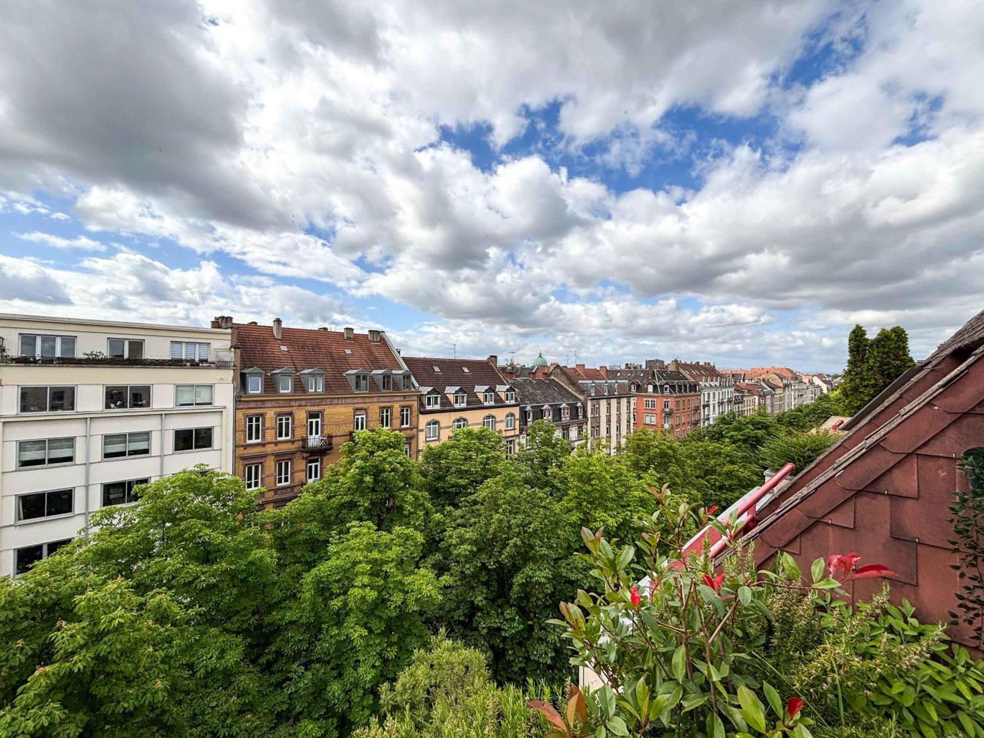 Apartment L'attique - Terrasse Panoramique - Acces Transports En Commun - Centre - Commerces A Proximite